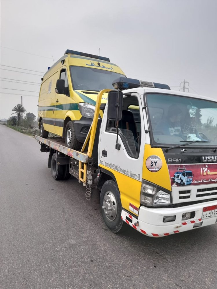 ونش انقاذ شربين01008442548